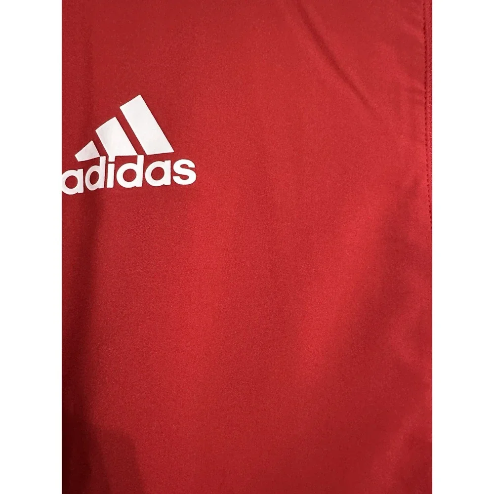 Adidas Nebraska Huskers AEROREADY Players Sideline half-zip jacket XL